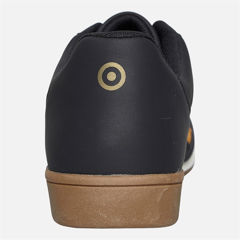 Lambretta Mens Panther Trainers Black/Gold - Image 3