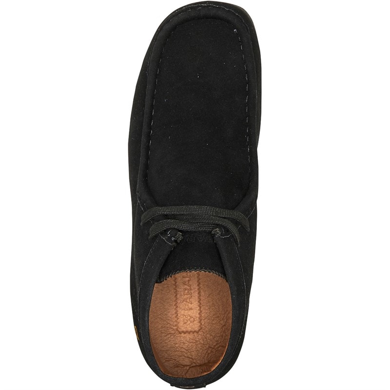 FARAH Mens Lake Boots Black - Image 4