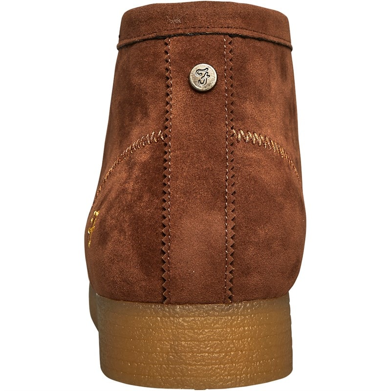 FARAH Mens Lake Boots Brown - Image 3