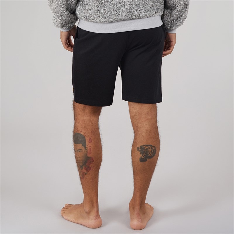 Farah Mens Kielder Lounge Shorts Black - Image 2