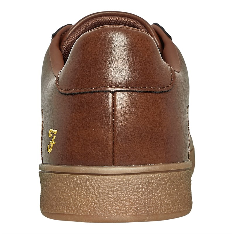 Farah Mens Taylor Trainers Tan - Image 3