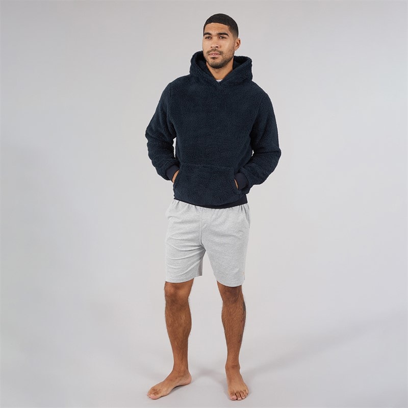 Farah Mens Kielder Lounge Shorts Grey Marl - Image 4