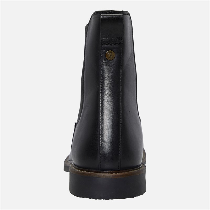 Farah Mens Mansfield Chelsea Boots Black - Image 3