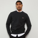 Fred Perry Mens Sweatshirt Black