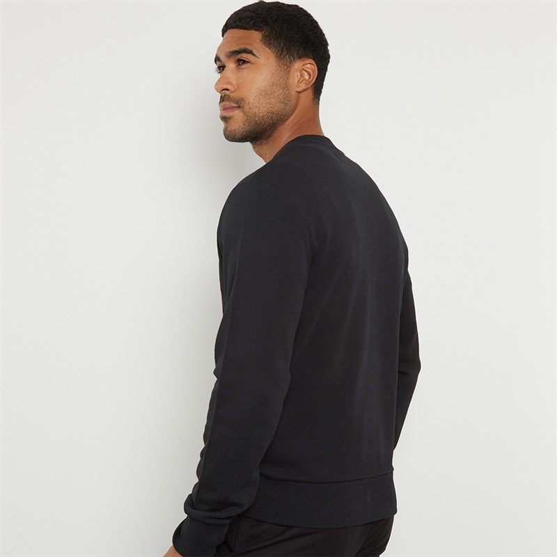 Fred Perry Mens Sweatshirt Black - Image 2