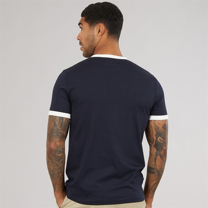 Fred Perry Mens T-Shirt Navy - Image 2