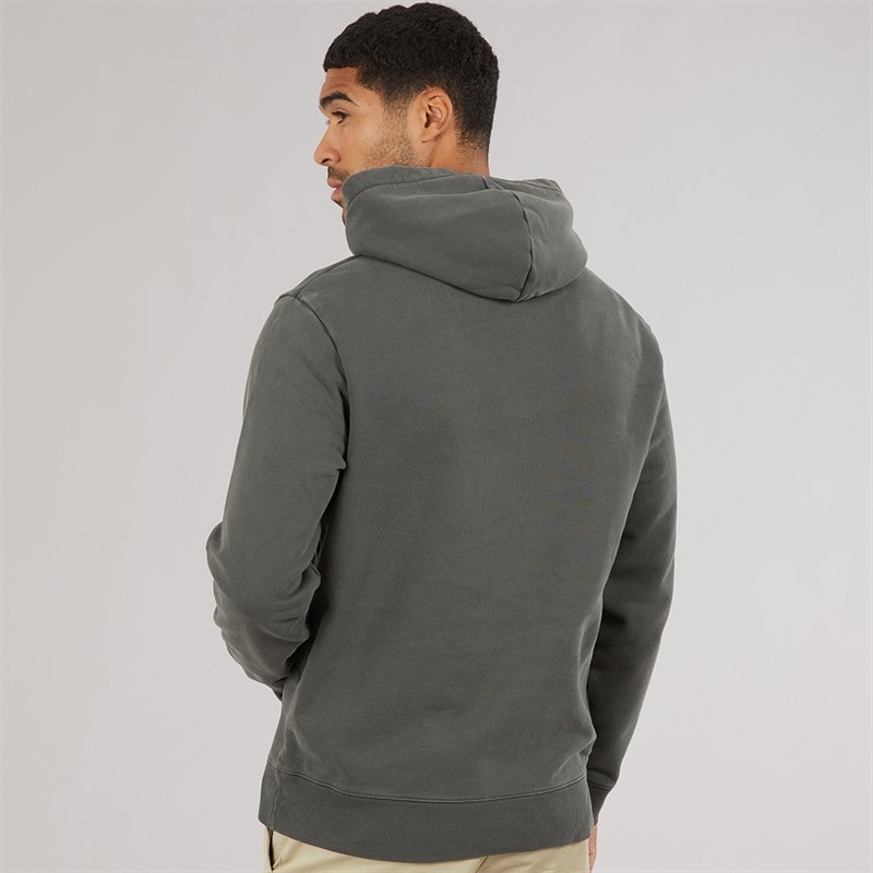 Fred Perry Mens Hoodie Gd Field Green - Image 2