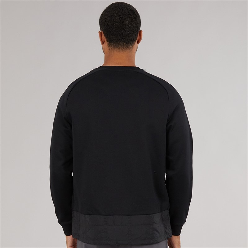 Fred Perry Mens Sweatshirt Black - Image 2