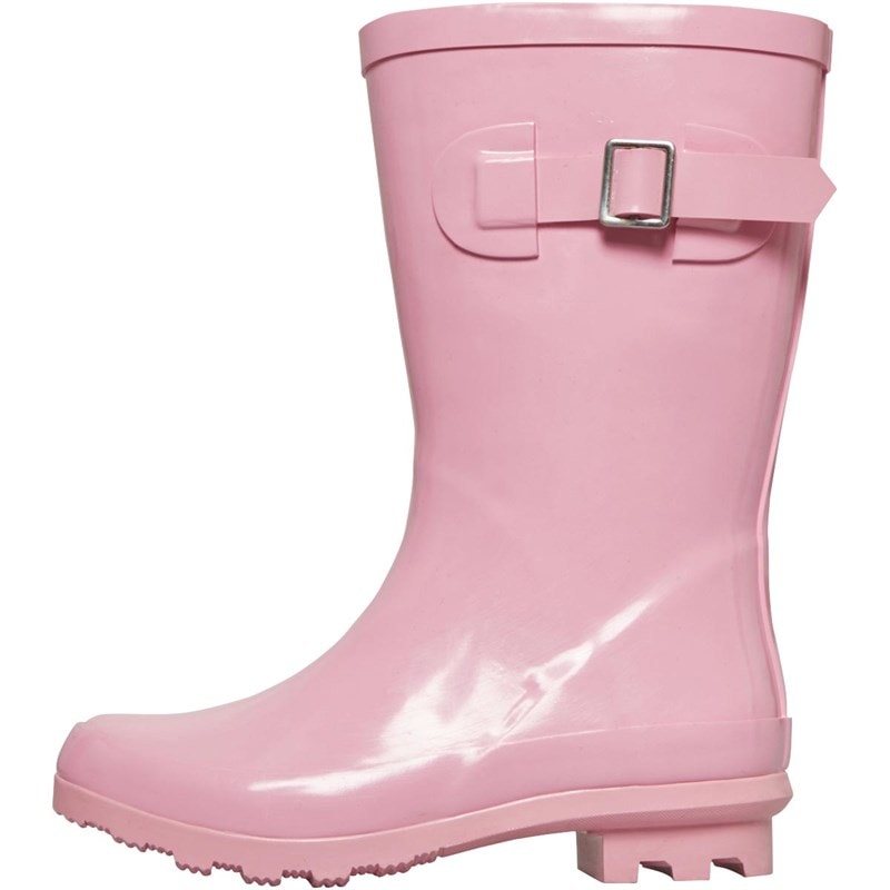 Board Angels Girls Plain Wellies Pink - Image 2
