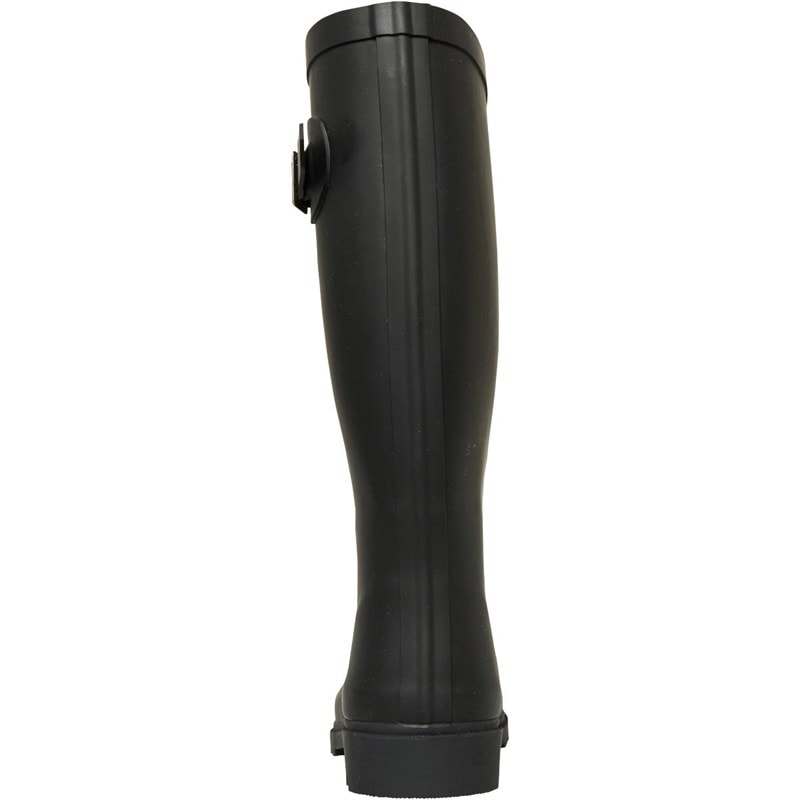 Board Angels Womens Plain Wellies Black - Image 4