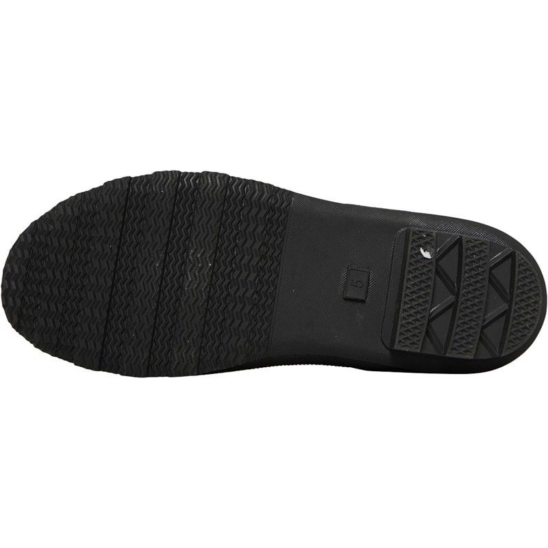 Board Angels Womens Plain Shorts Wellies Black - Image 3