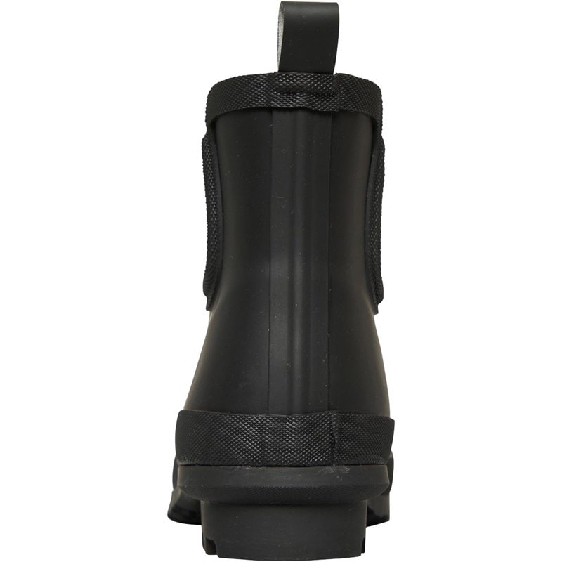 Board Angels Womens Plain Shorts Wellies Black - Image 4