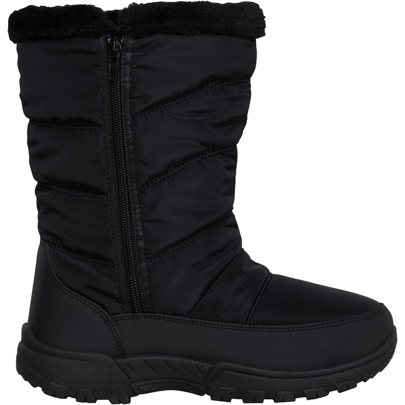 Board Angels Womens Snow Boots Black - Image 5