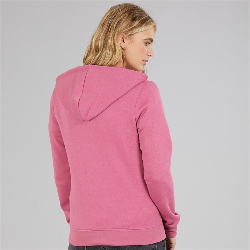 Board Angels Womens Zip-Through Hoodie Rose Wine - Image 2