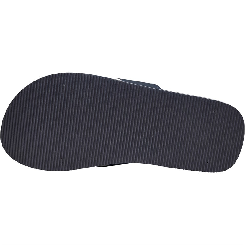 Board Angels Womens EVA Toe Post Sandals Navy/White - Image 3