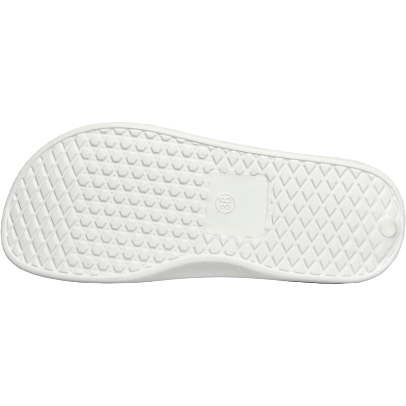 Board Angels Womens Sliders White/Aqua - Image 3
