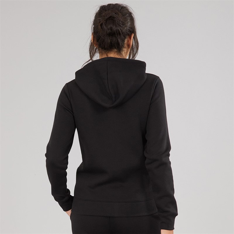 Board Angels Womens Zip-Through Hoodie Black - Image 2