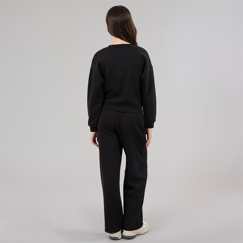 Board Angels Girls Sweatshirt Top And Wide Leg Joggers Tracksuit Black - Image 2