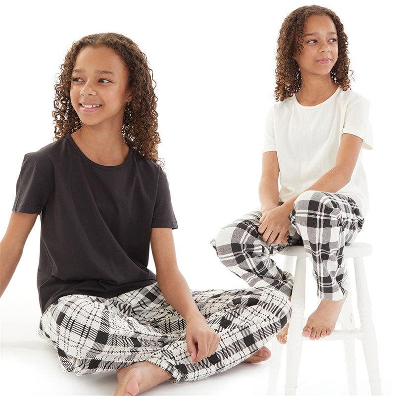 Board Angels Girls Two Pack Pyjama Set Multi - Image 3