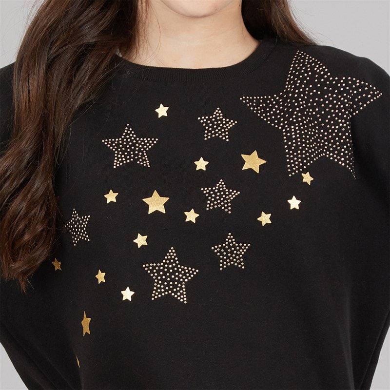 Board Angels Girls Sweatshirt And Leggings Set Black - Image 3