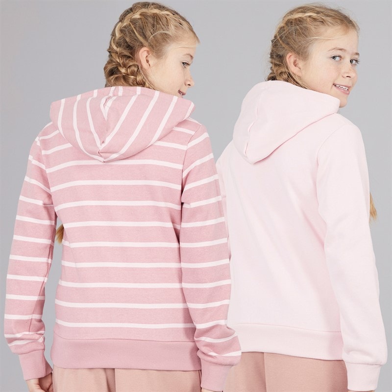 Board Angels Girls Two Pack Hoodies Pink - Image 2
