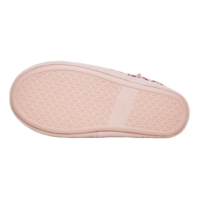 Board Angels Girls Fairisle Bootee Slippers Pink - Image 3