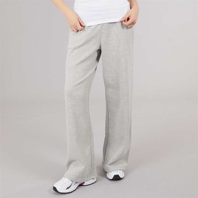 Board Angels Womens Open Hem Joggers Grey Marl