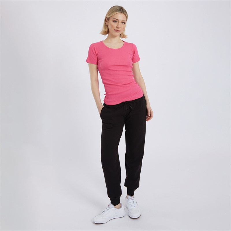 Board Angels Womens Three Pack Ribbed T-Shirts Navy/Pink/Grey Marl - Image 4