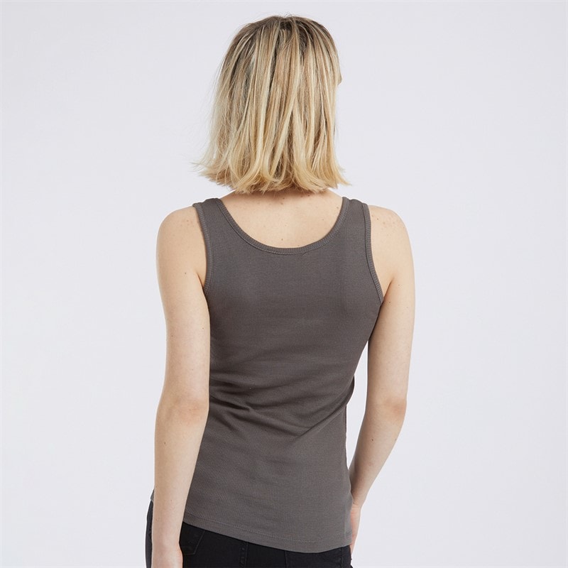 Board Angels Womens Three Pack Ribbed Vests Pink/Navy/Charcoal - Image 3