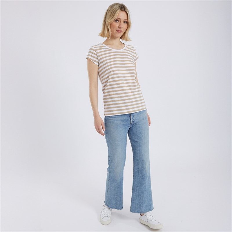 Board Angels Womens Stripe Three Pack T-Shirts Multi - Image 4