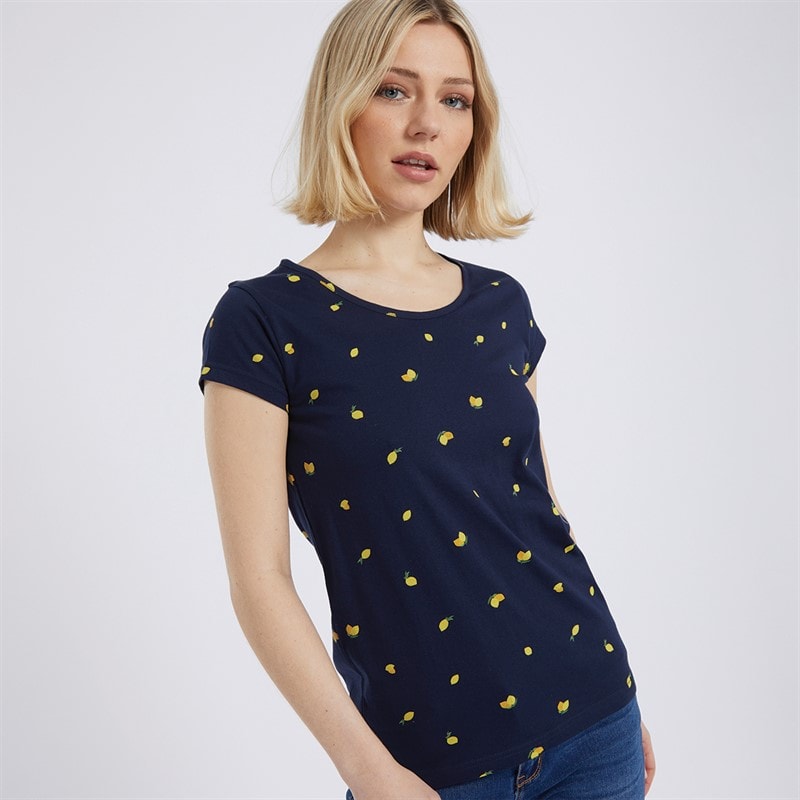 Board Angels Womens Three Pack Printed T-Shirts Multi - Image 2