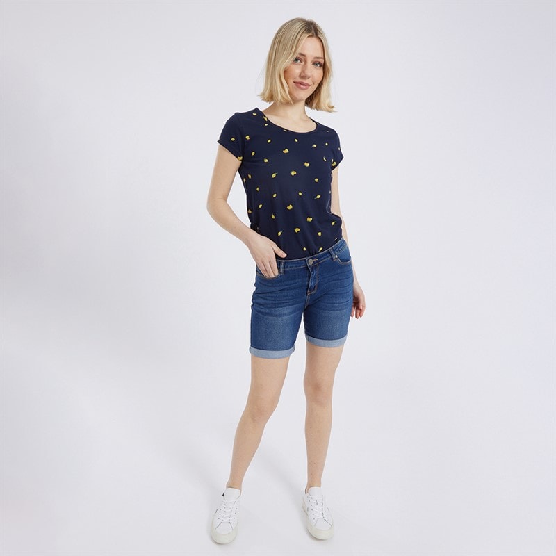 Board Angels Womens Three Pack Printed T-Shirts Multi - Image 4