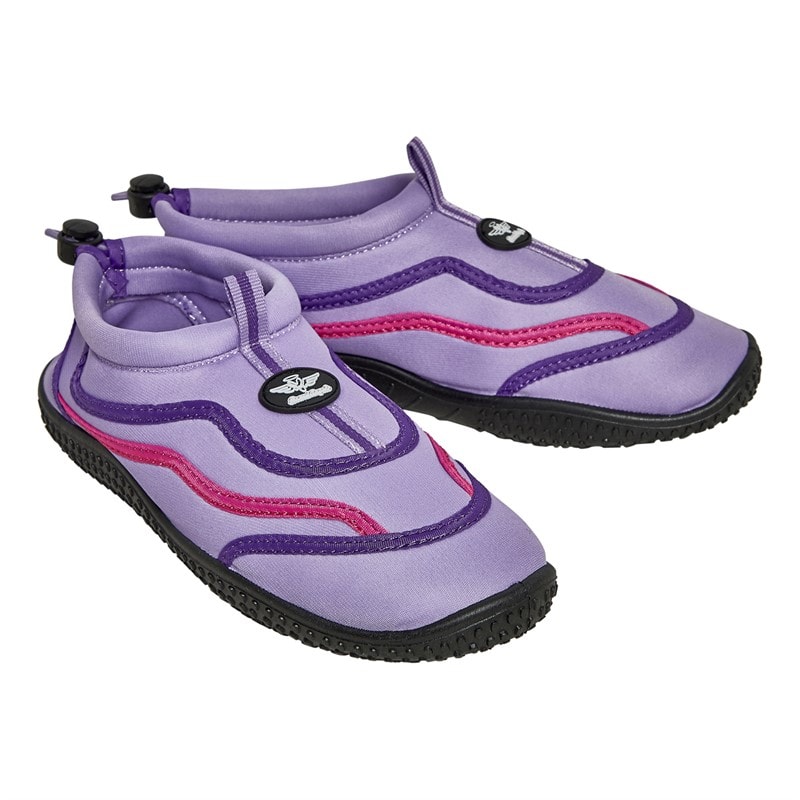 Board Angels Girls Aqua Shoes Lilac/Pink/Purple