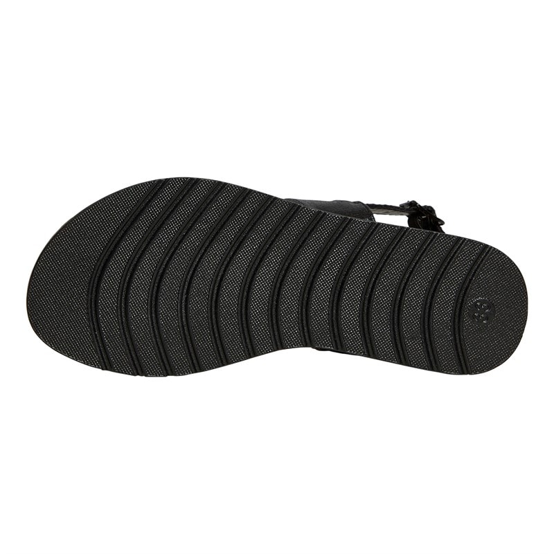 Board Angels Girls Metallic Sandals Black - Image 3