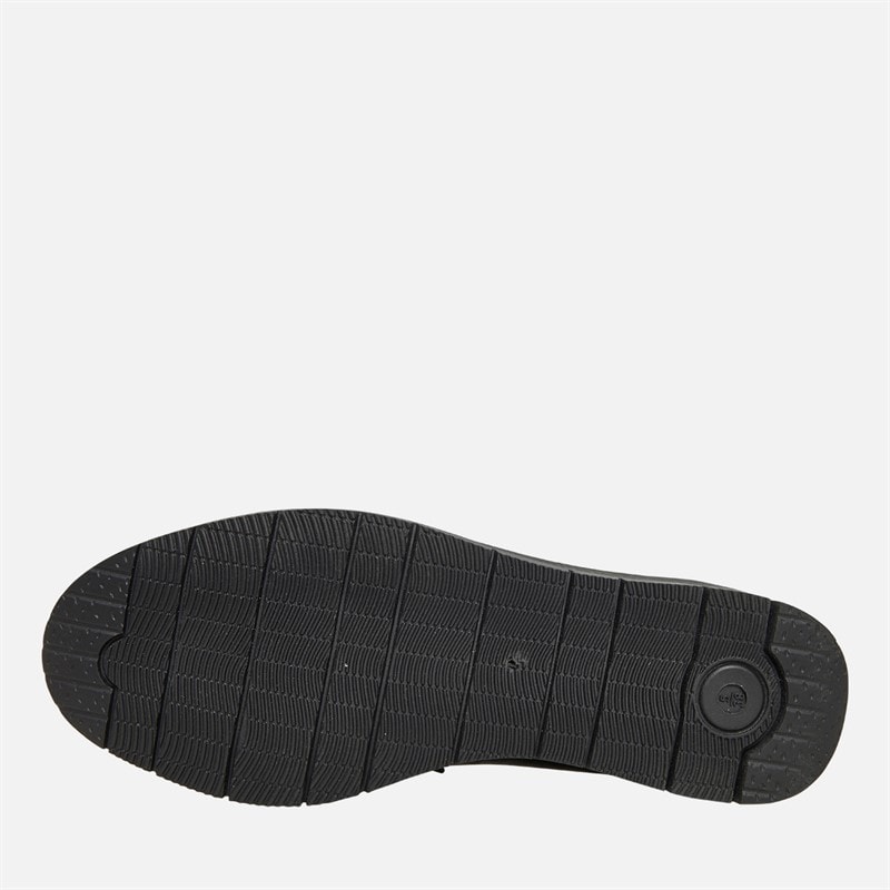 Board Angels Womens Diane Loafers Black PU - Image 3