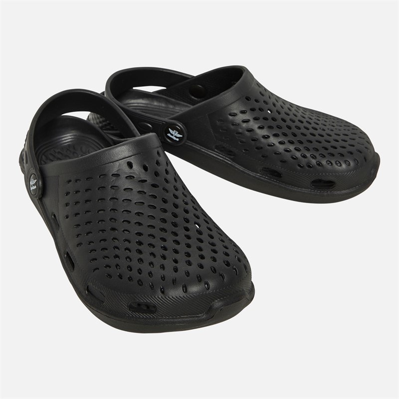 Board Angels Womens Beach Comber Aqua Sandals Black - Image 2