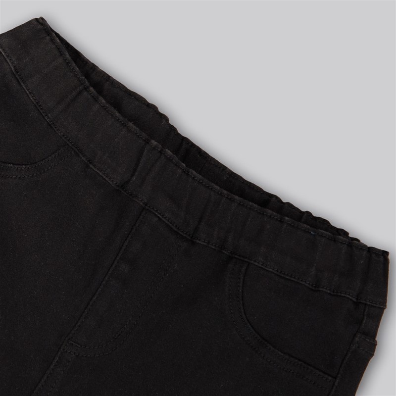 Board Angels Girls Two Pack Denim Jeggings Black/Mid Blue - Image 3