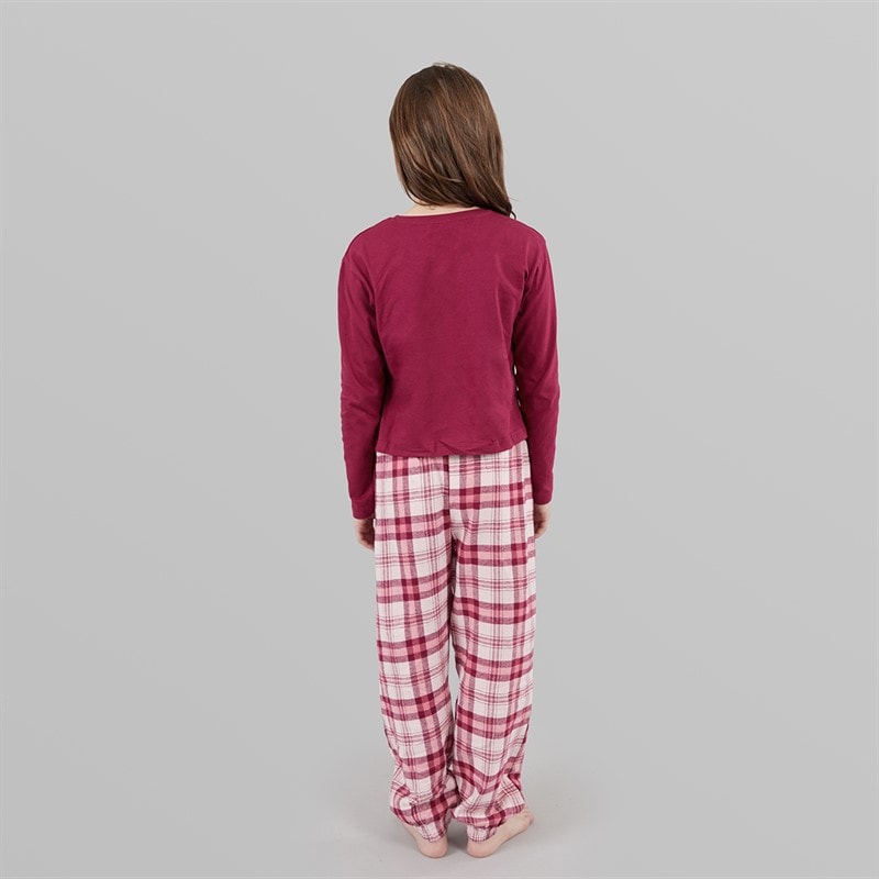 Board Angels Girls Woven Pants And Jersey T-Shirt Set Multi Multi - Image 2