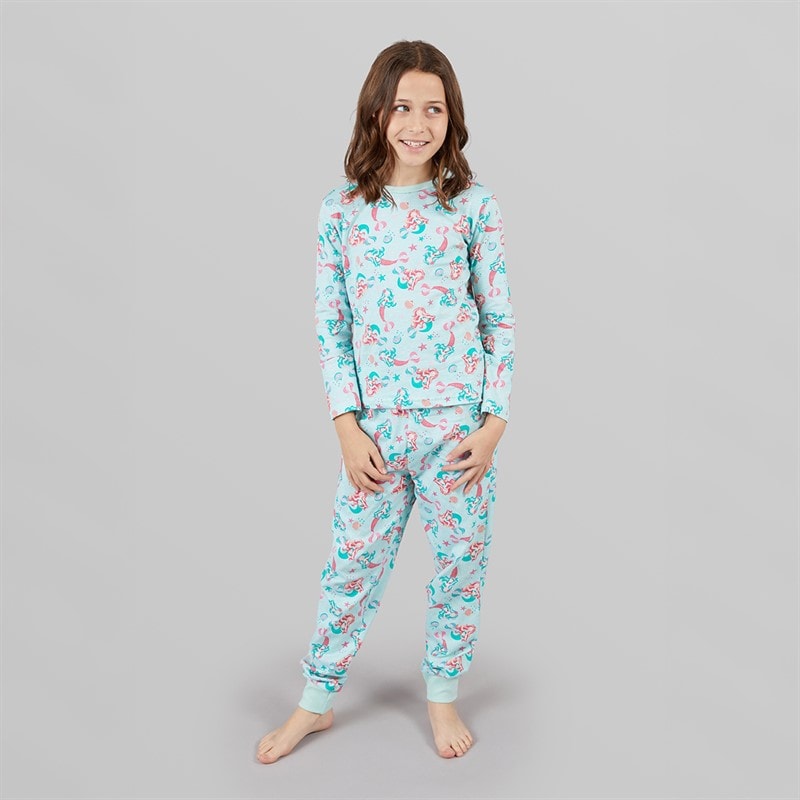 Board Angels Girls Mermaid Pyjama Set Multi Multi - Image 4