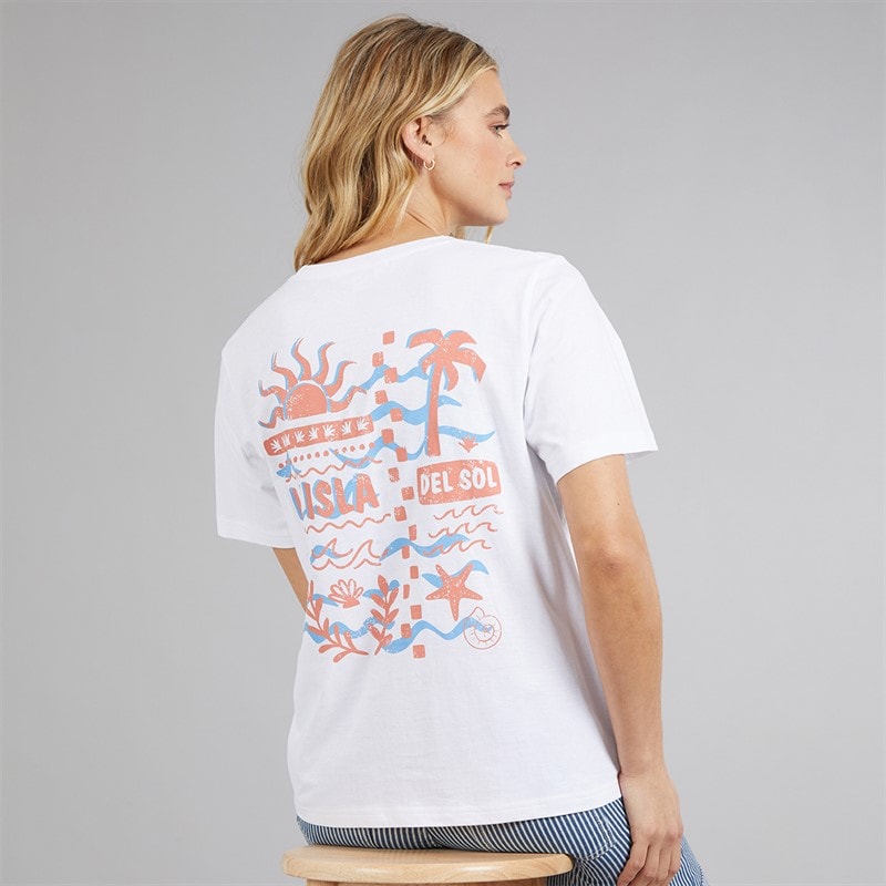 Board Angels Womens Three Pack Printed T-Shirts Multi - Image 2