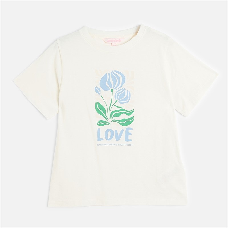 Board Angels Girls Flower Market Five Pack T-Shirts Multi - Image 3