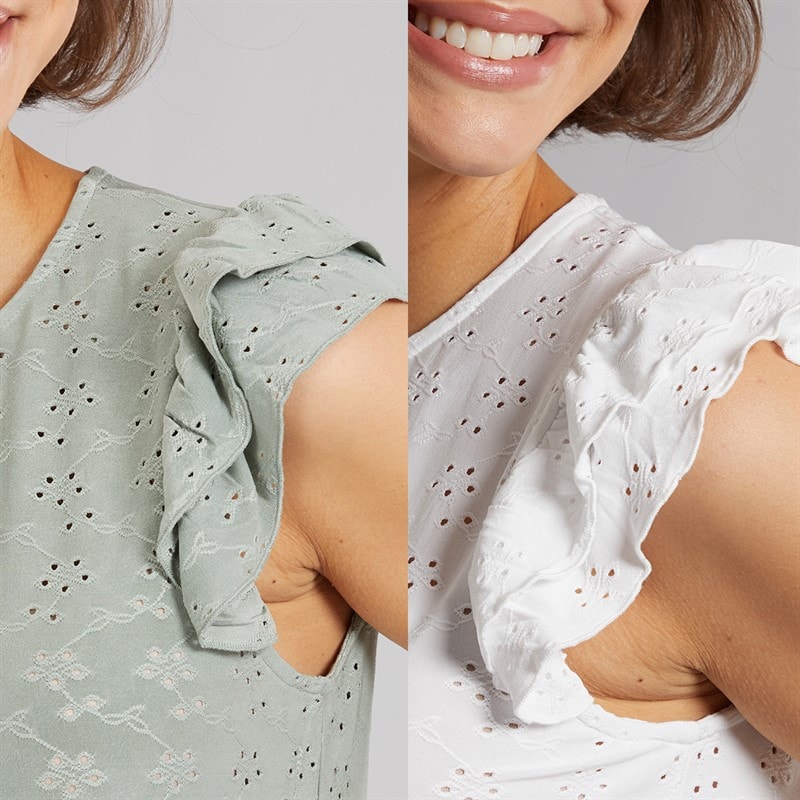 Board Angels Womens Broderie Anglaise Two Pack Tops Multi - Image 3