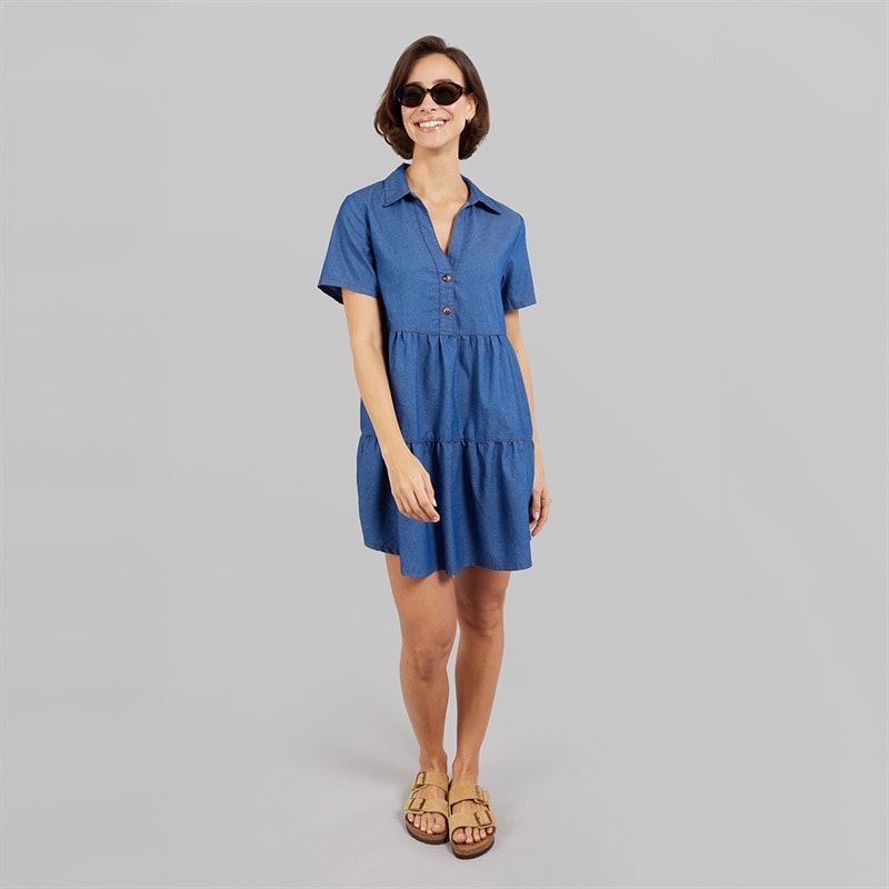 Board Angels Womens Dress Chambray - Image 4