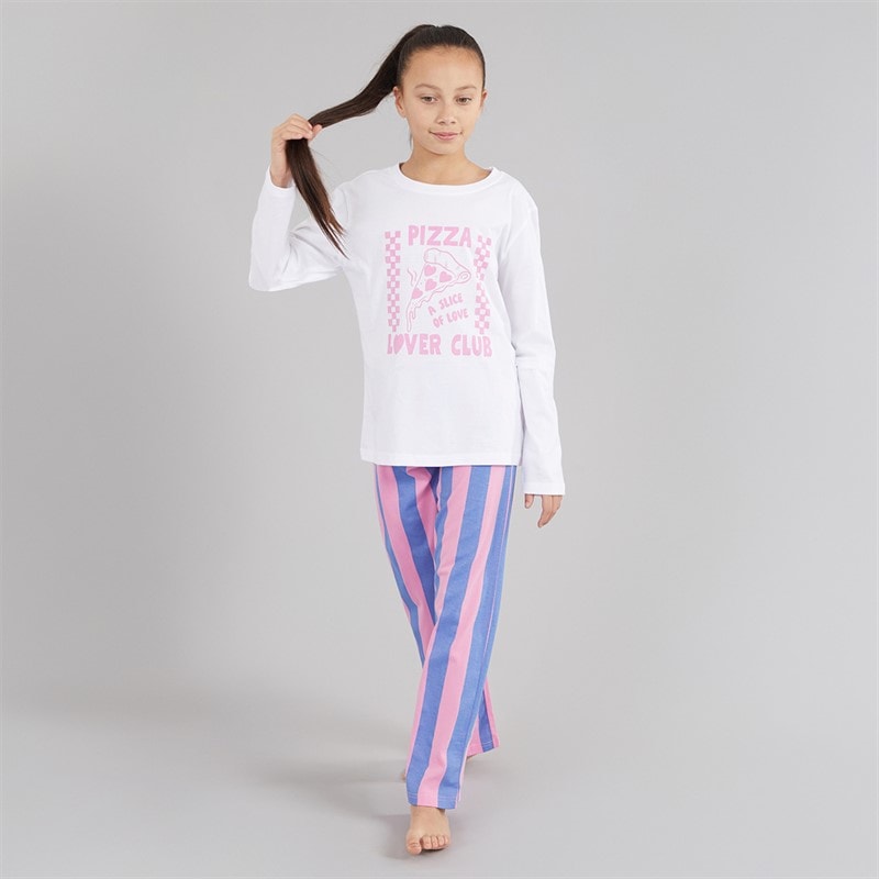 Board Angels Girls PJ Set Multi - Image 4