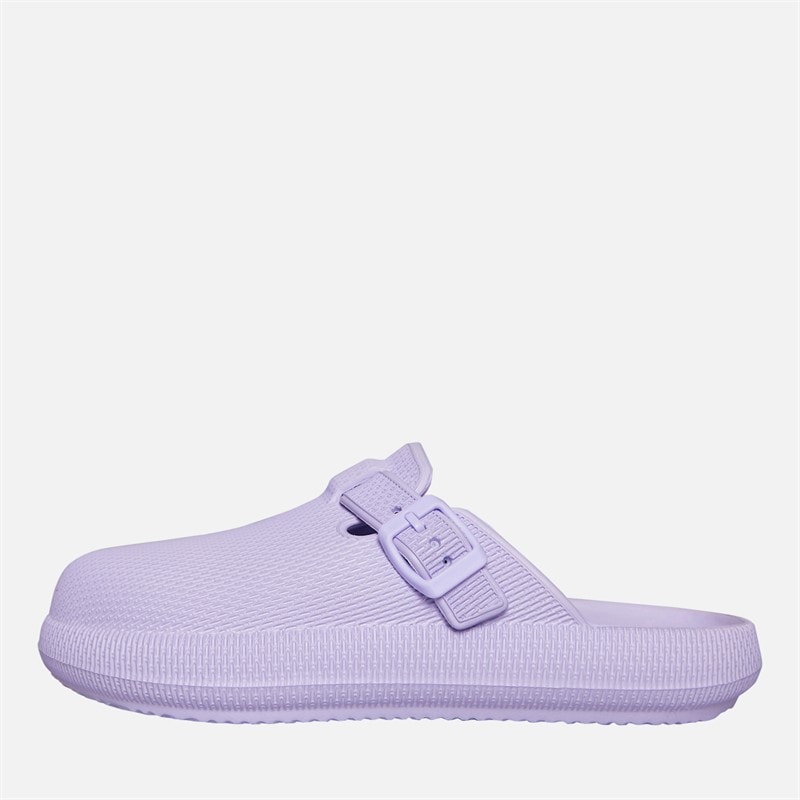Board Angels Girls Junior Clog Sandals Lilac