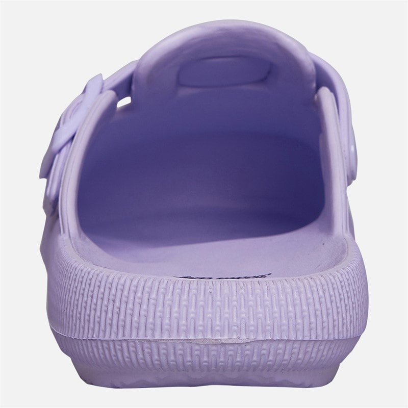 Board Angels Girls Junior Clog Sandals Lilac - Image 3