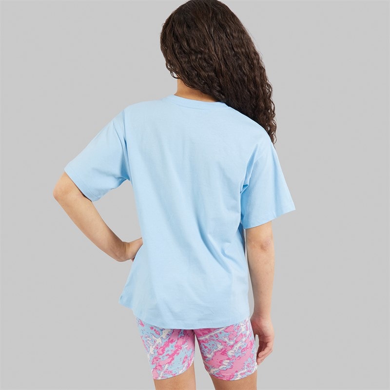 Board Angels Girls T-Shirt And Shorts Set Blue Mix - Image 2