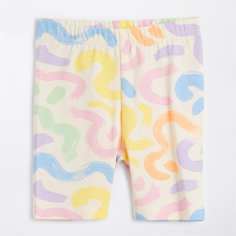 Board Angels Girls Three Pack Cycle Shorts Multi - Image 2