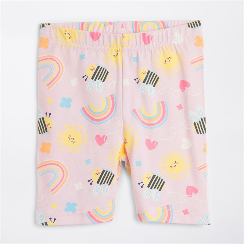 Board Angels Girls Three Pack Cycle Shorts Multi - Image 4