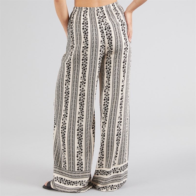 Board Angels Womens Wide Leg Trousers Multi - Image 2